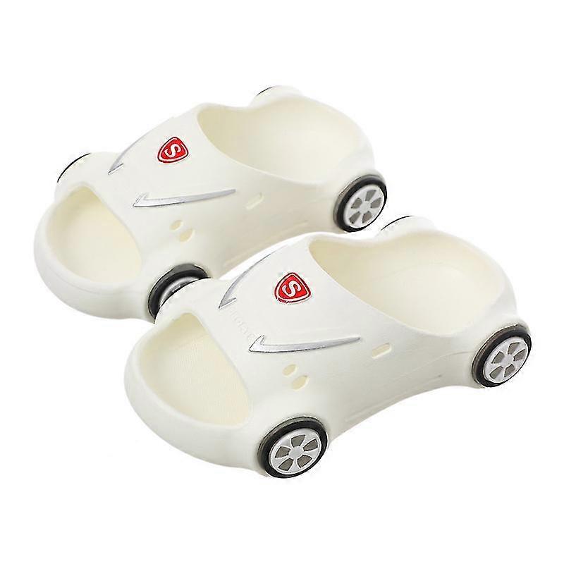 pantoufles de voiture de sport sandales à bout ouvert chaussures de jardin mignonnes pantoufles de plage animaux sandales légères
