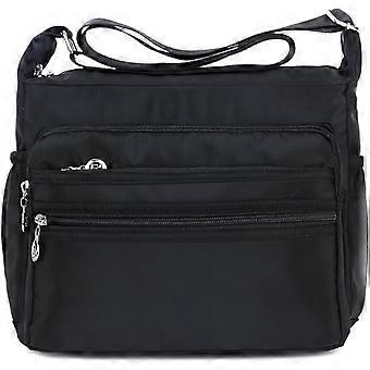 Women's Multi-Pocket Casual Crossbody Handbags Waterproof Shoulder Nylon Bags