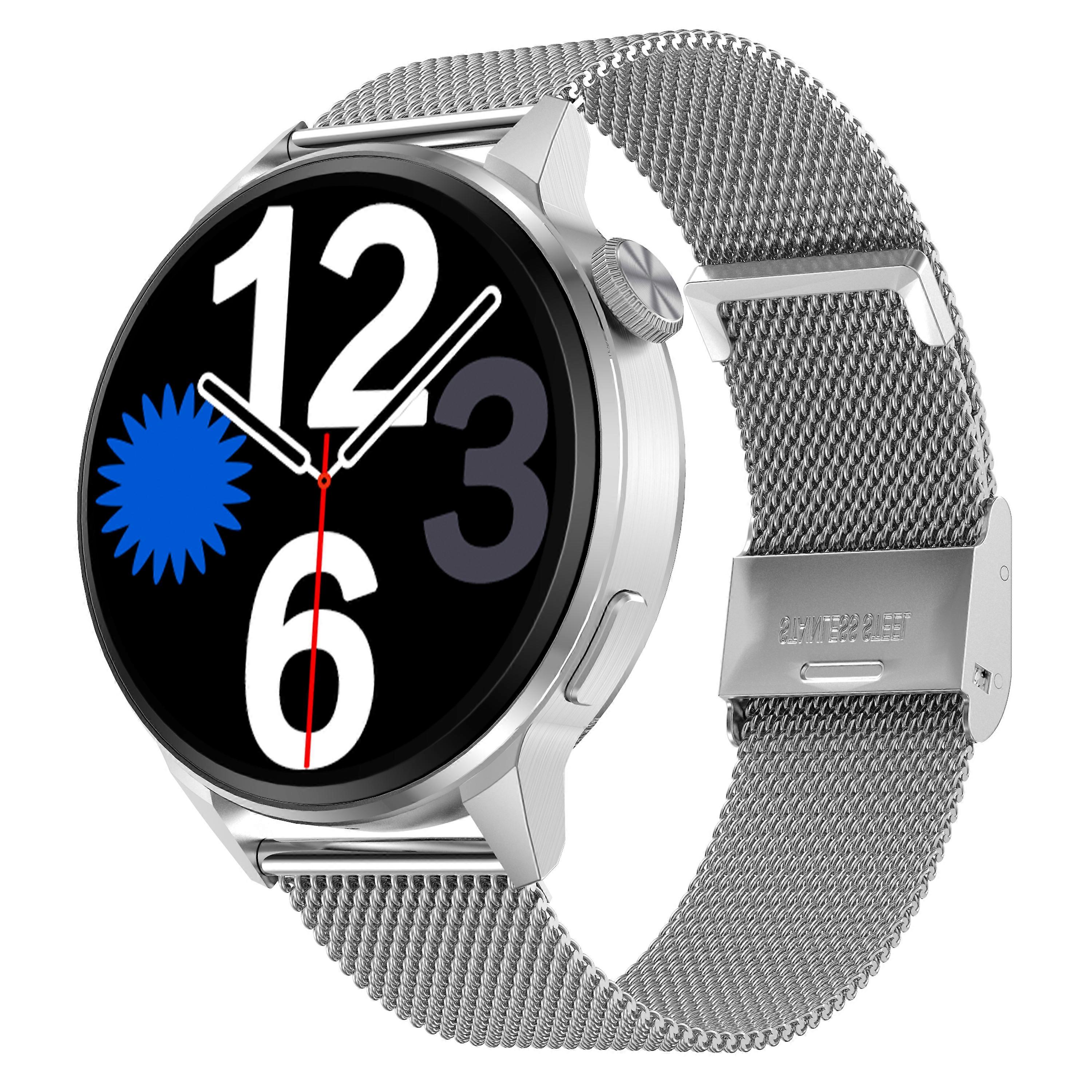 Waterproof Smart Watch Health Monitoring Bluetooth Call Intelligent Smart Bracelet Band - Black