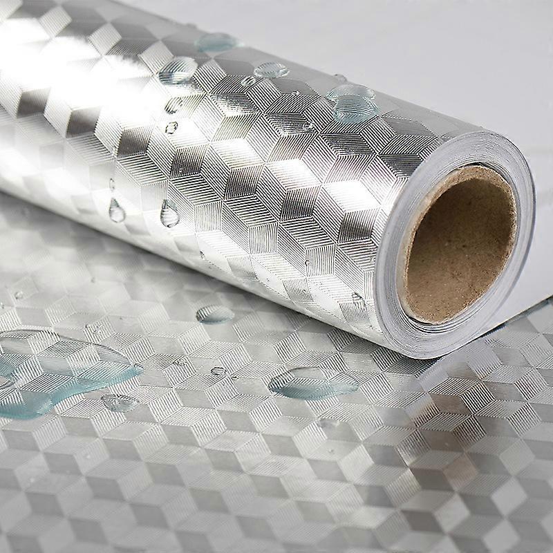 High Temperature Resistant Aluminum Foil Wall Kitchen Stickerilsd