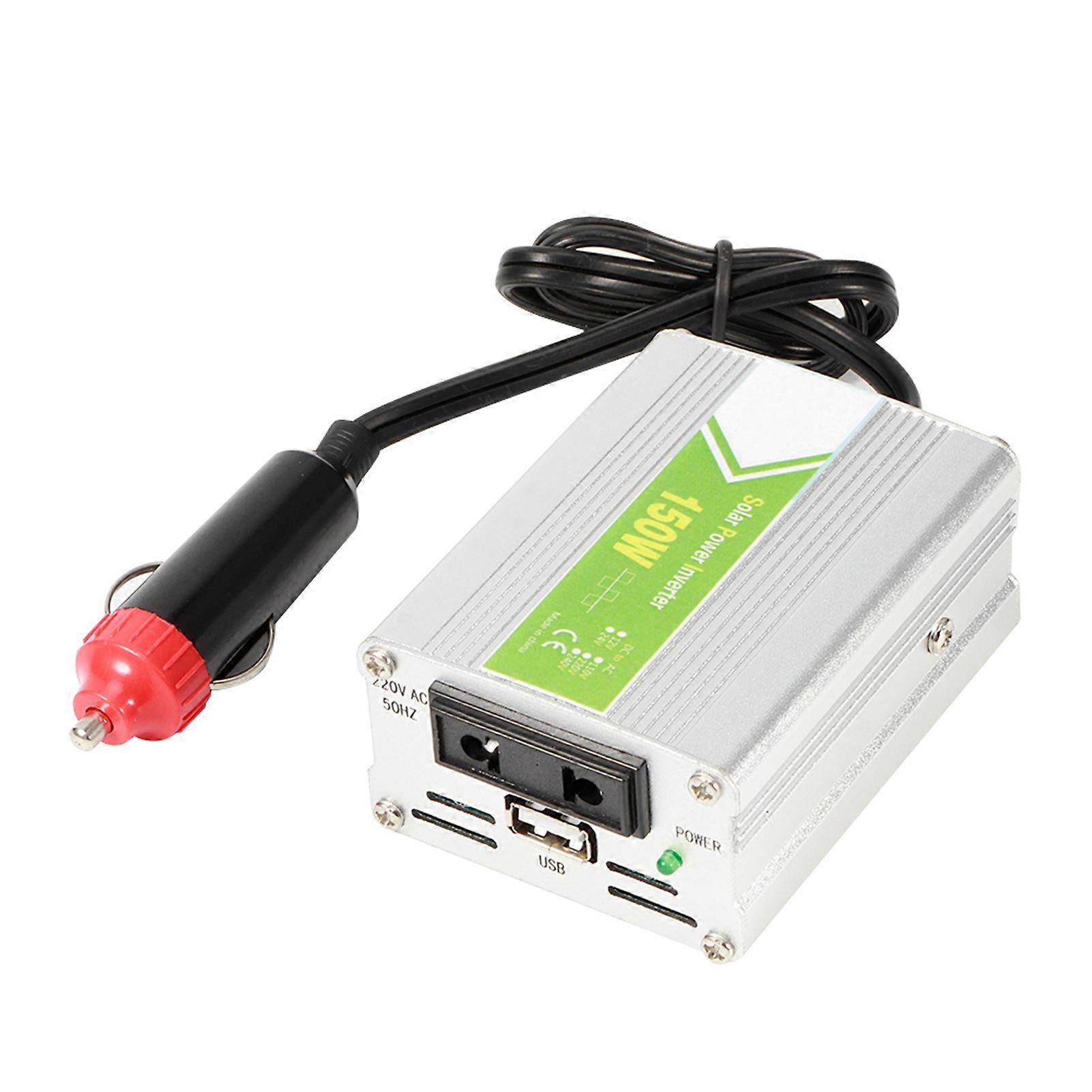 Auto-Wechselrichter DC12V zu AC220V 150W Intelligenter multifunktionaler Stromrichter