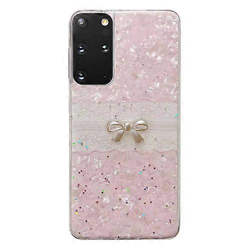 For Samsung Galaxy S20+ Shell Pattern Bow TPU Phone Protective Case