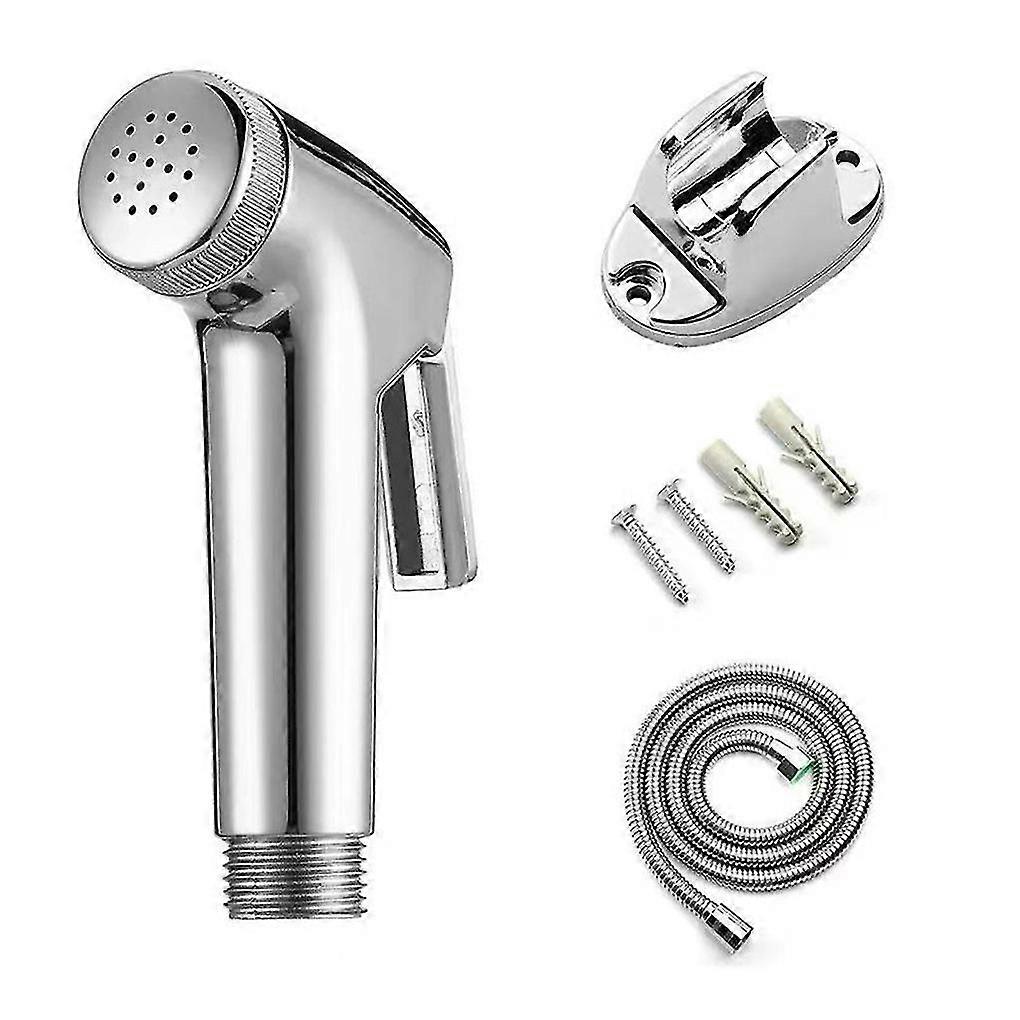 Shower Flushing Nozzle With Pressurized Water Spray - Perfect For