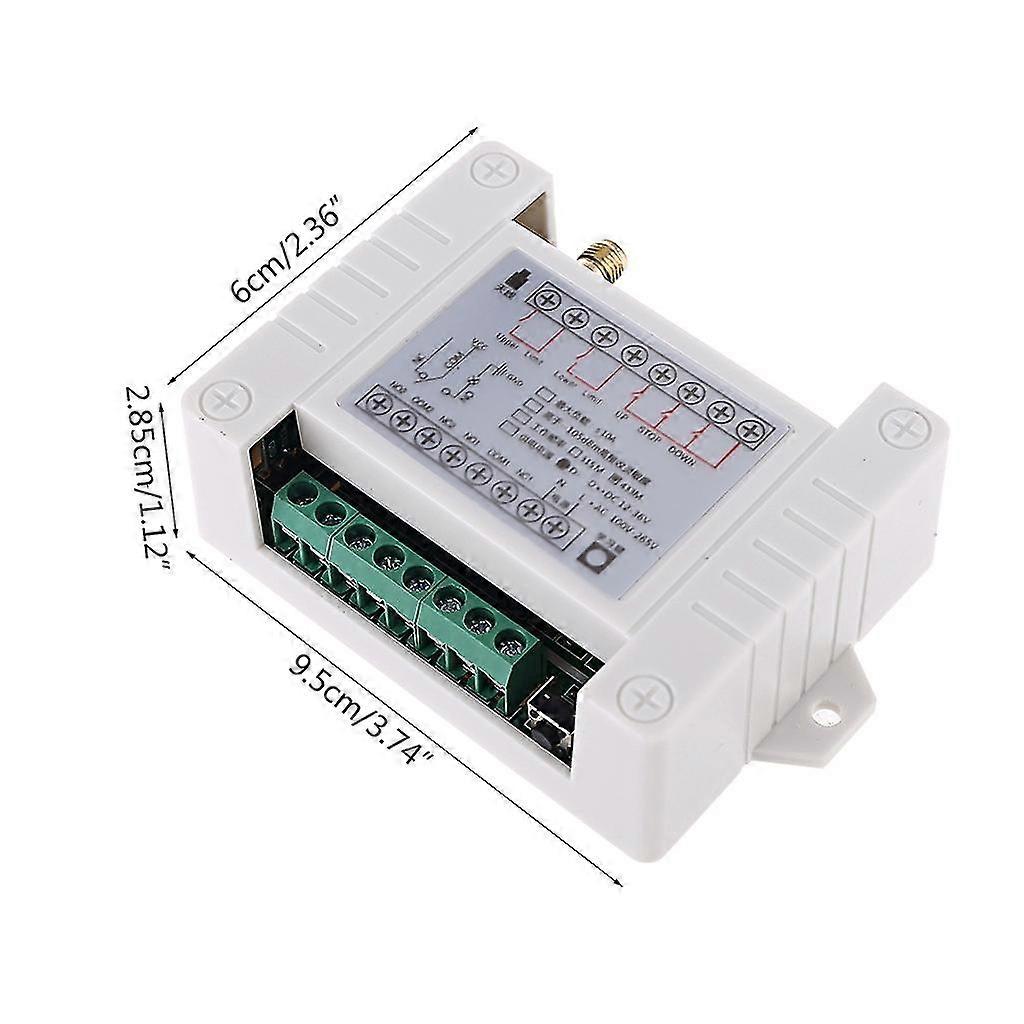 Dc12v-48v 3ch Wireless Remote Control Switch Rf Relay Receiver Module Controller