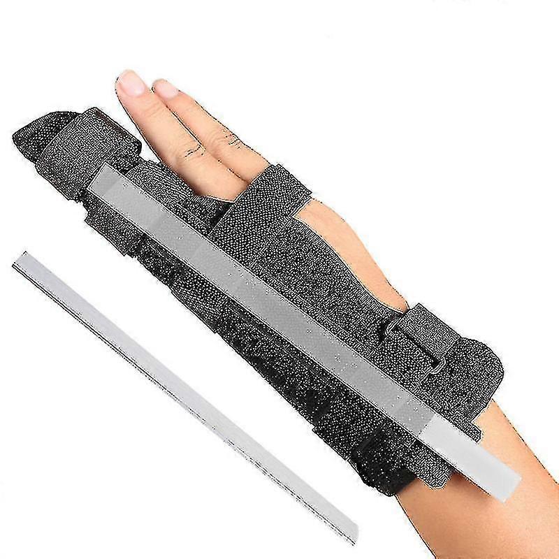 1 Pack Metacarpal Finger Splint Hand Rest Little Finger Splint For Boxer Fractures, Broken Rings, Little Finger Cast, Trigger Finger Holder--