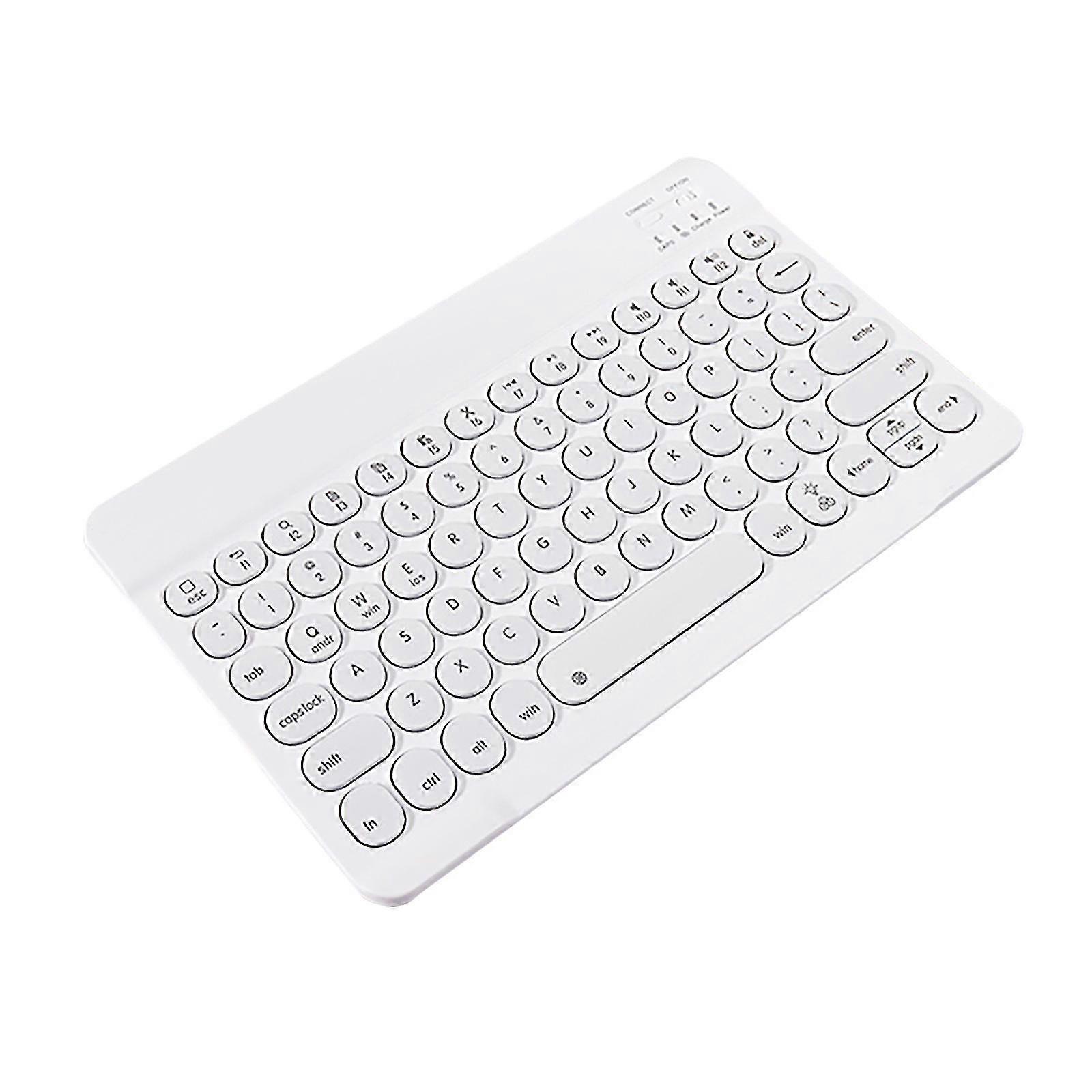 Portable Wireless Bluetooth 5.0 7-colors Backlit Keyboard In  For Ipad Android