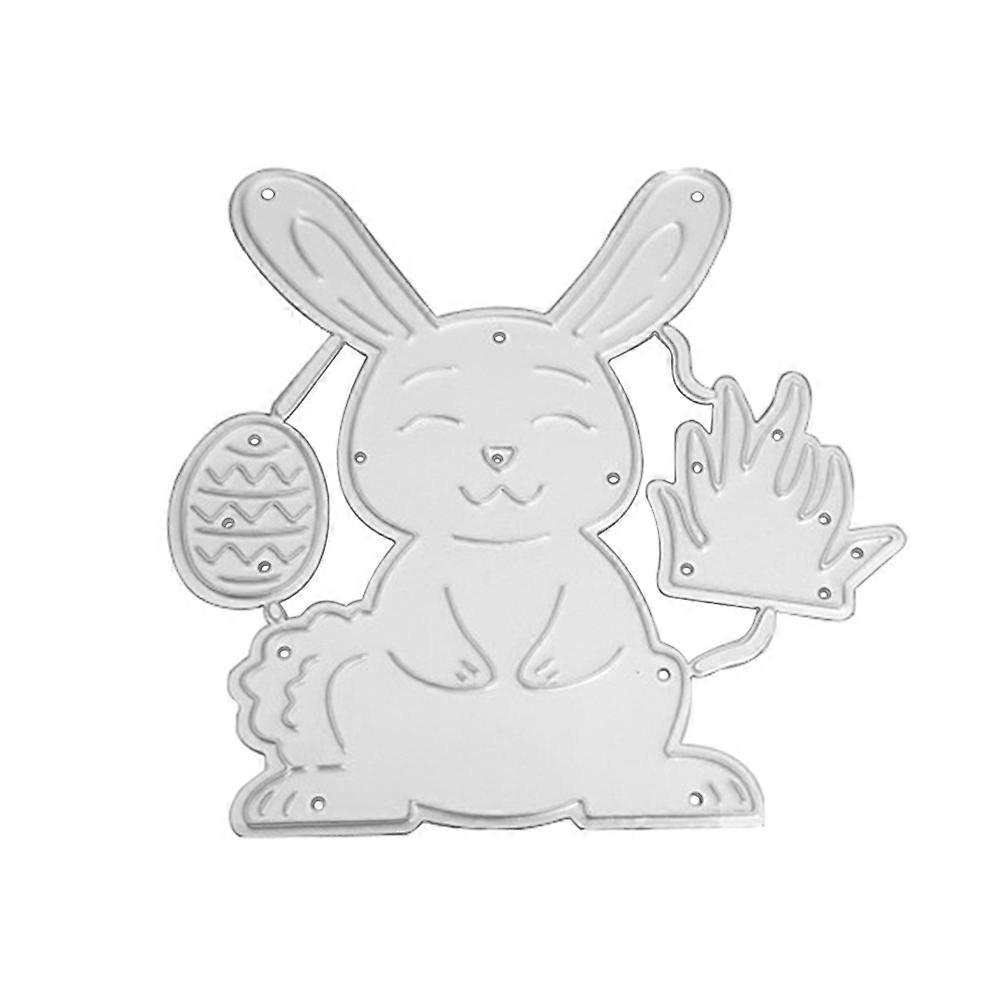 Easter Rabbit Egg Cutting Dies DIY Scrapbook Paper Card Craft Decor Stencil Mold