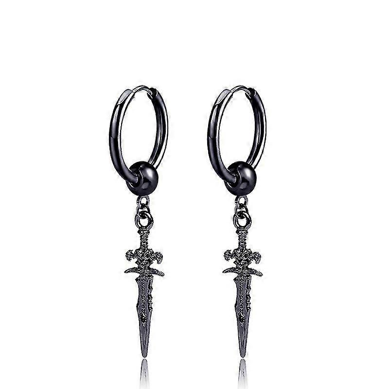 Stainless Steel Body Hinged Hoop Earrings
