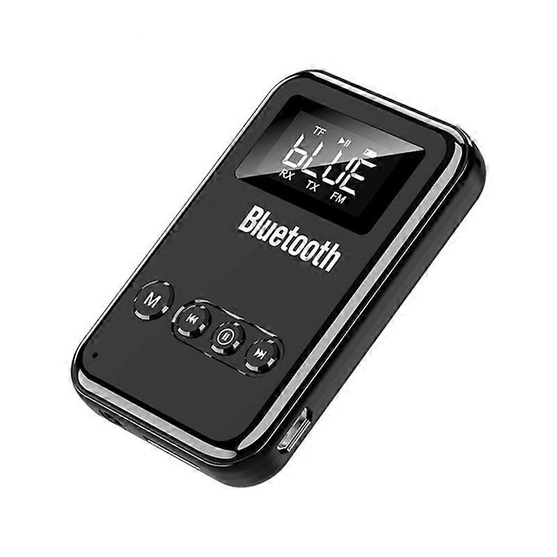 2 in 1 Bluetooth 5.0 Receiver Transmitter Black