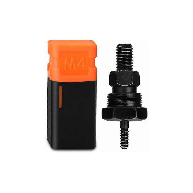 Riveter Machine Accessory Threaded Mandrel Rivet Adapter Nut Tool Pull Rod Riveter Replacement Riveters, M4