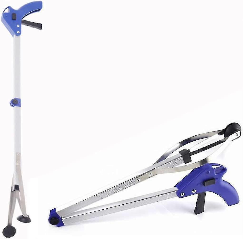 Telescopic Folding Grab Clamp, Aluminum Clamp For Garbage Pickup Large Objects