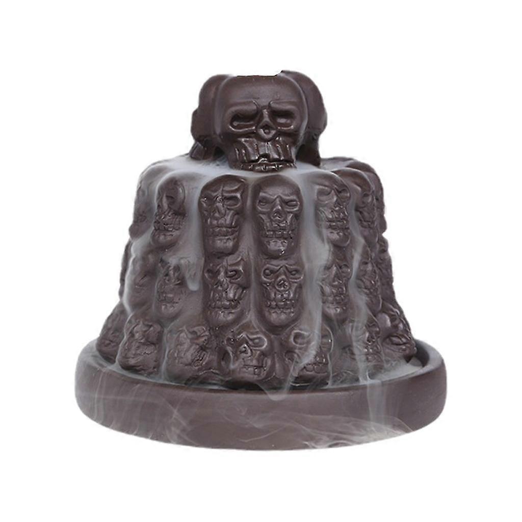 Ceramic Backflow Incense Burner Handcraft Waterfall Censer Holders  Style 7