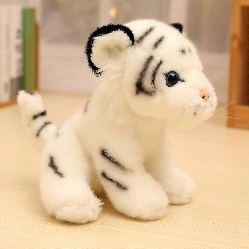 4Styles Simulation Baby Tiger Plush Toy Stuffed Soft Wild Animal Forest Tiger Pillow Dolls For Kids Boys Birthday Gifts Valentin