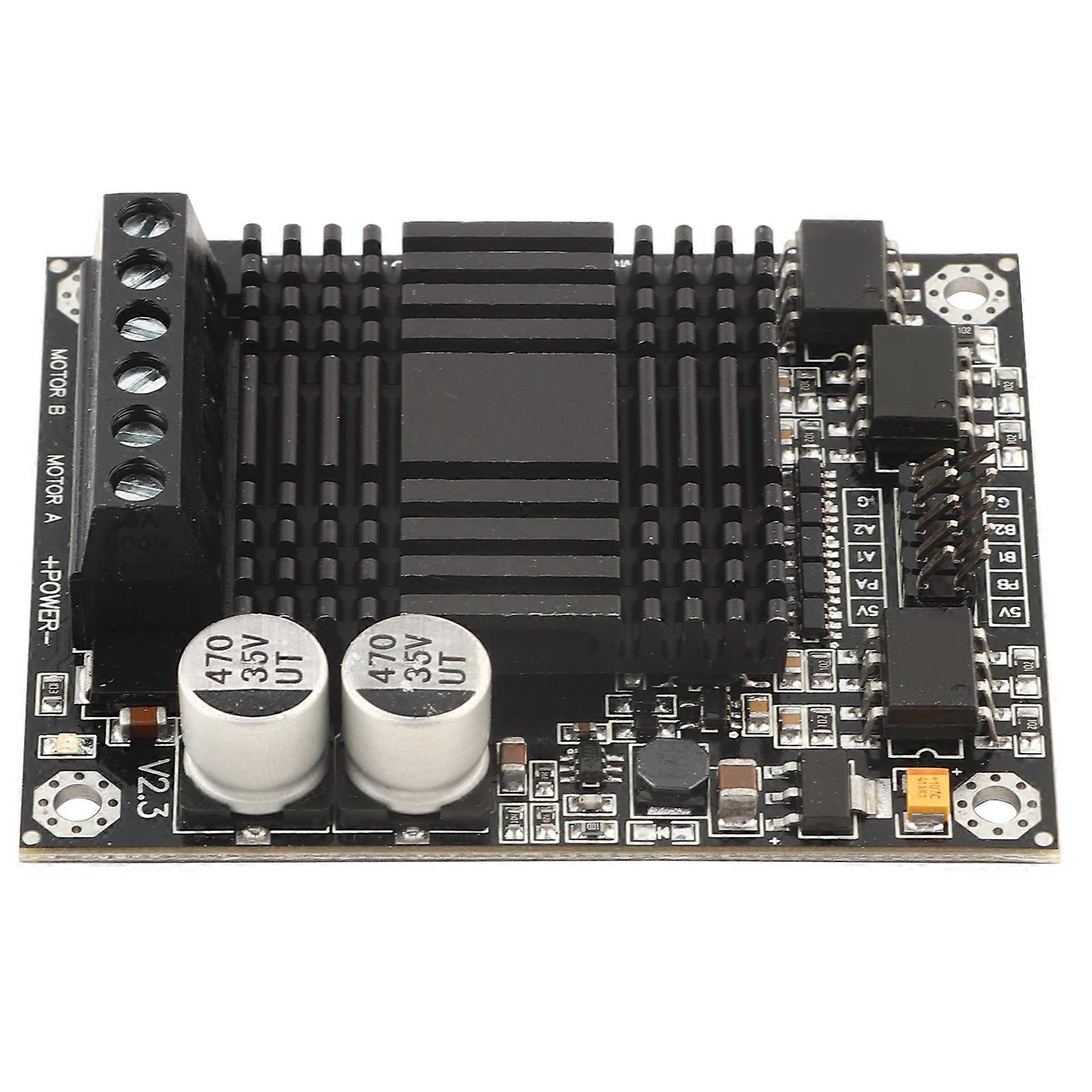 DC Motor Driver Module High Power Double Channel H Bridge 60A for Robot Competition