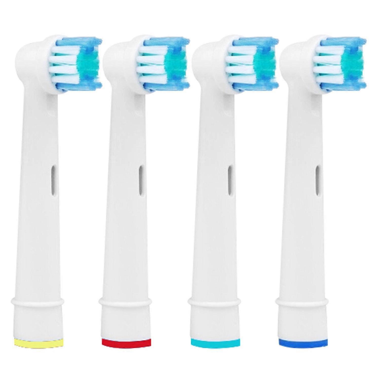Aquarius Replacement Oral- B Compatible Rotating Toothbrush Heads, 4 Pack