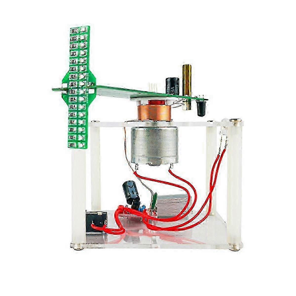 Single Side Rotating LED Display DIY Electronic Kit Rotating Welding Spare Parts