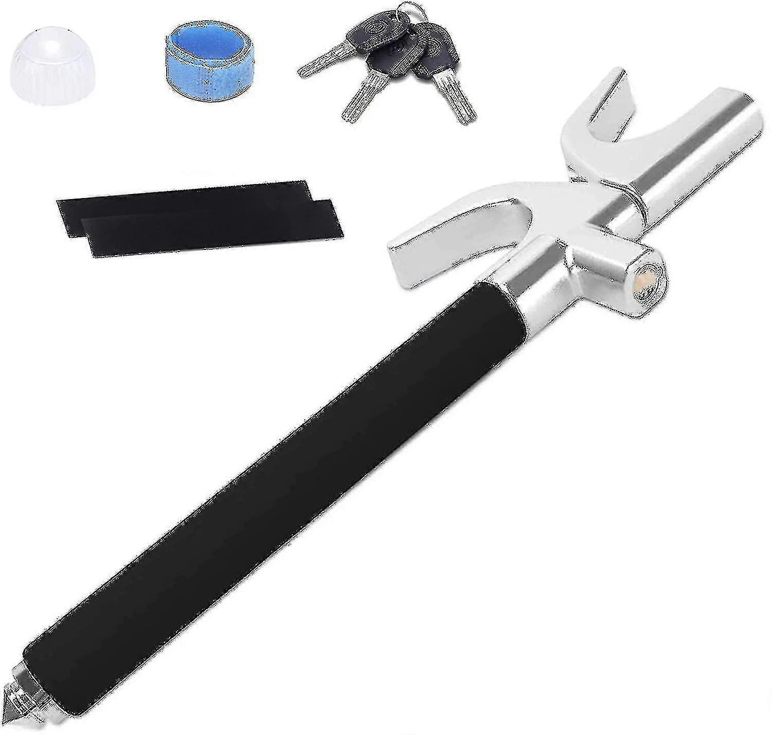 Steering Wheel Lock Universal Car Lock Anti-theft Device Retractable Steering Lock With 3 Keys