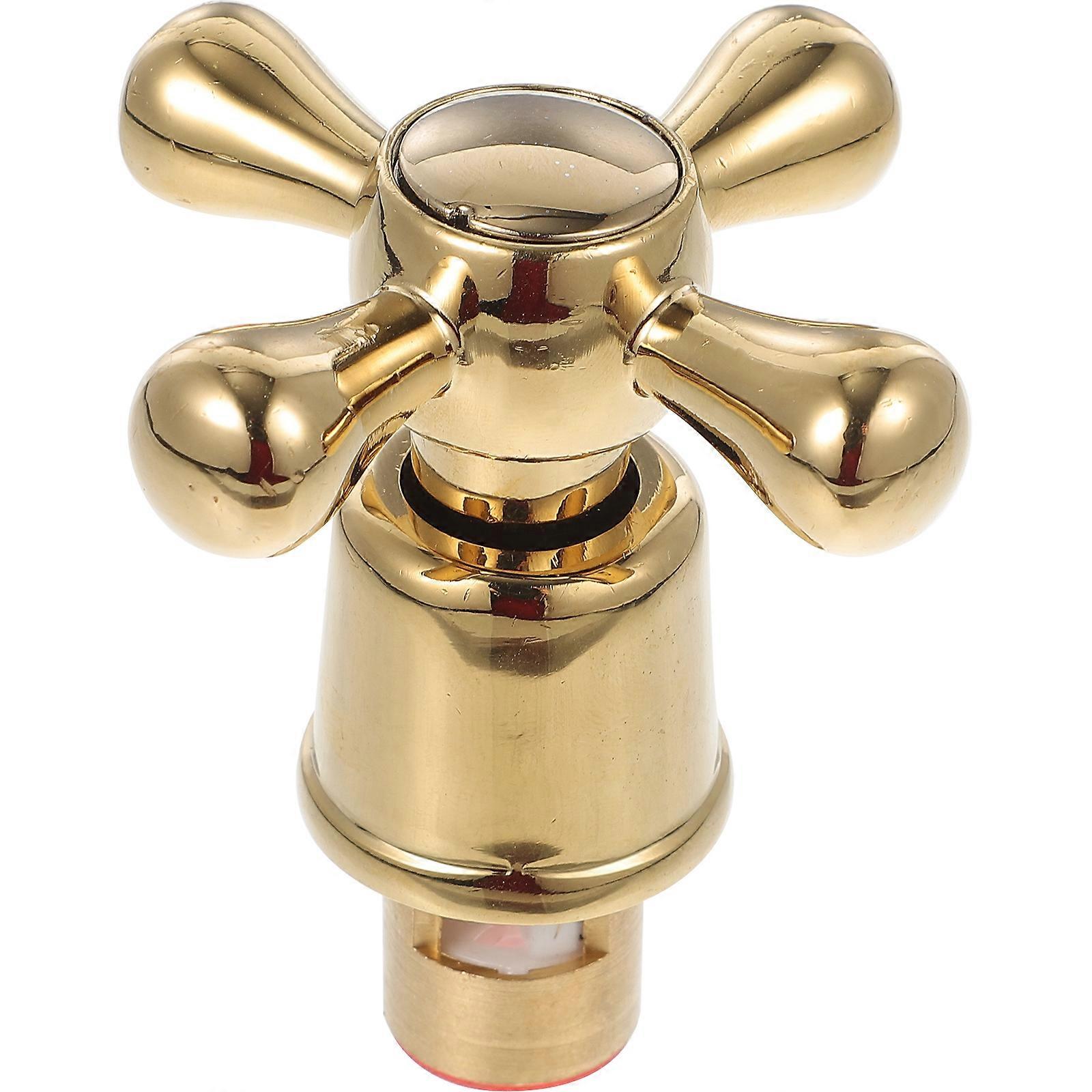 Faucet Handle 1/2 Inch Hot Cold Faucet Knob Handle Shower Faucet Tap Handle
