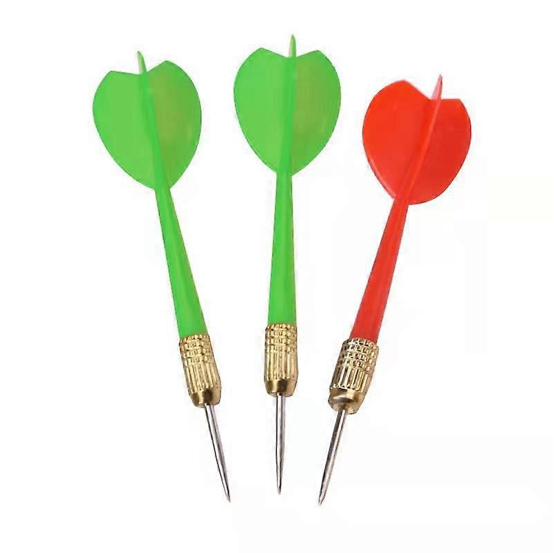 Stål Tip Dart Professionell Metal Tip Dart Ballong Dart för vuxna Barn Karneval Party Dart Spel (Slumpmässig Färg -5st)