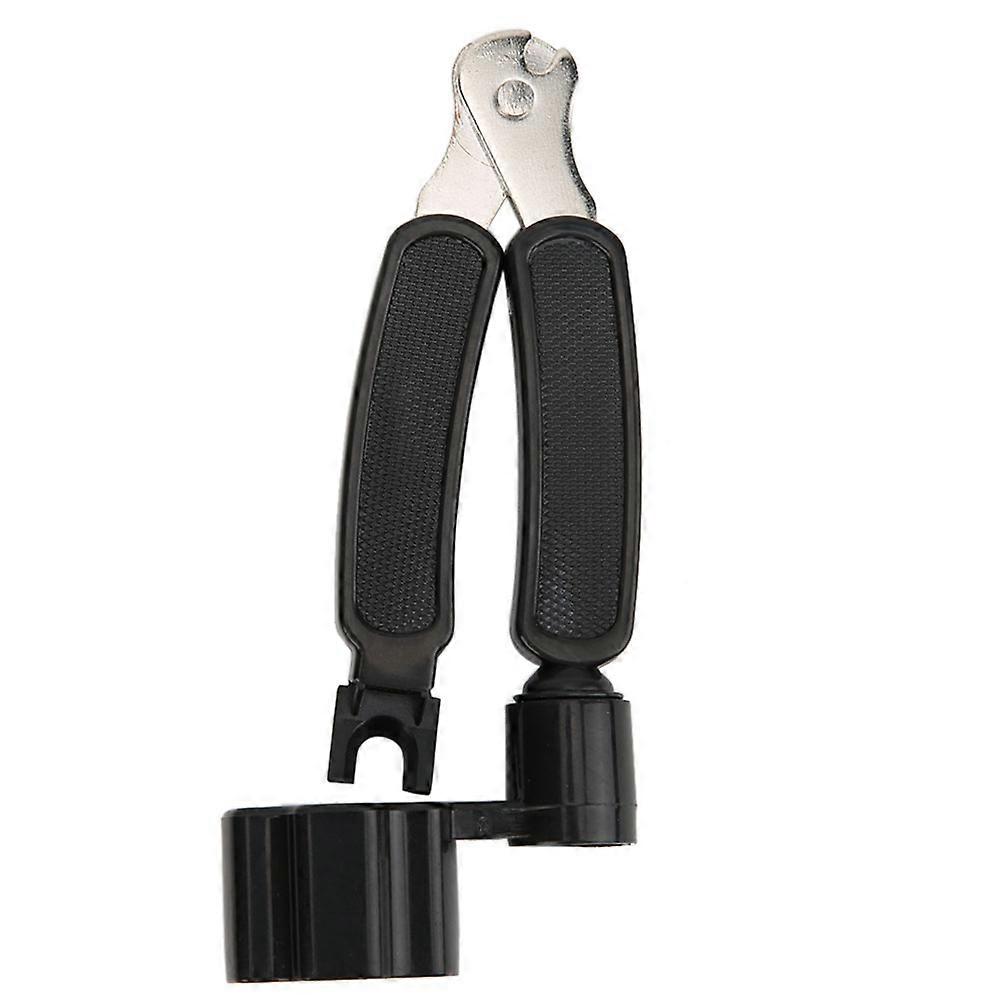 3 i 1 multifunktionell gitarrsträngpinnar winder cutter bridge pin puller underhållsverktyg