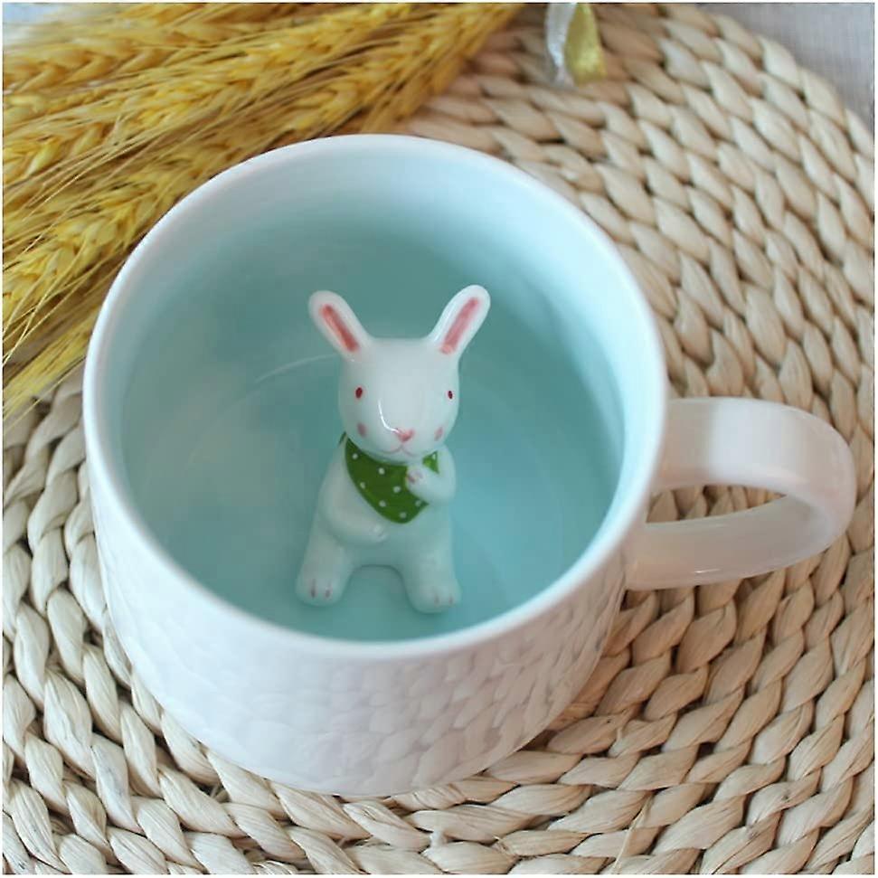 3D Cute Animal Ceramics Coffee Cup Office Cup