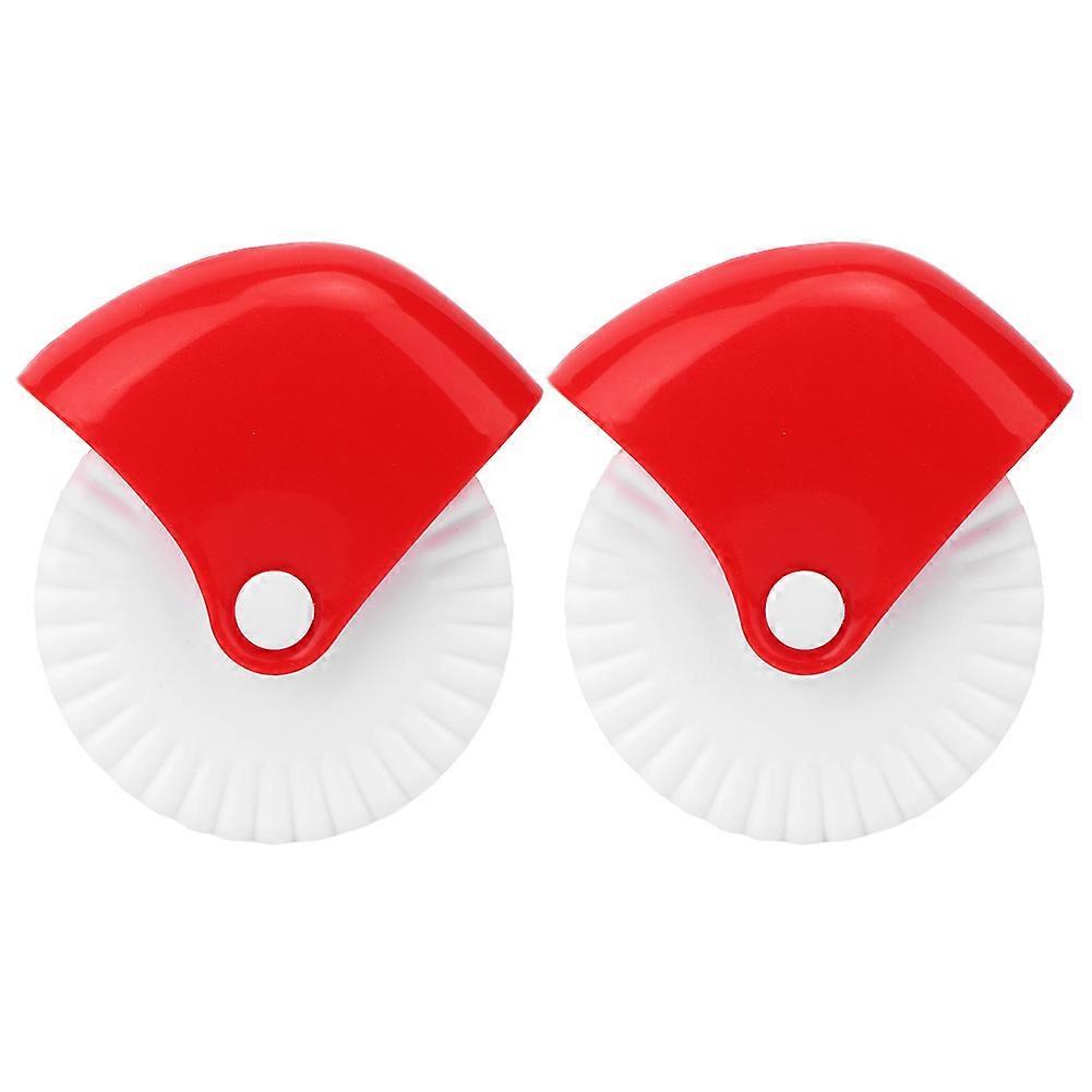 2Pcs Unique Weaves Pattern Kitchen Pastry Cutter Cutting Wheel Household Baking Accessories