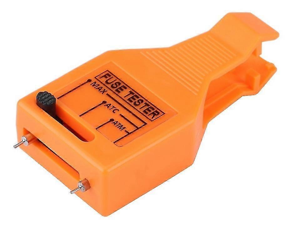 Automotive Blade Fuse Removal Tool, Fuse Checker Puller Function Light Up Detector Stick Ato/atc Fuse Test Tool (orange)(1pc)