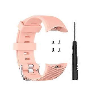 Miękki silikonowy pasek na nadgarstek kompatybilny z zapasowym paskiem do zegarka Garmin Swim 2 Smart
