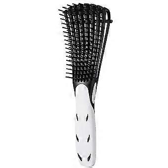 Plastica Europa E America Massaggio Olio Essenziale Polpo Capelli Lisci Tt Capelli Ricci Costole Costole Pettine, bianco