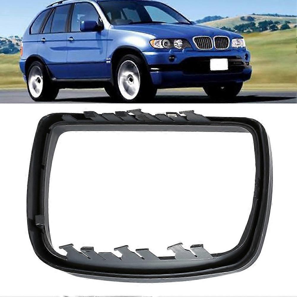 Door Mirror Frame Side Mirror Trim Ring for BMWE53 X5 3.0d 3.0i 4.4i 1999-2006 Rearview Mirror Glass Car Accessory