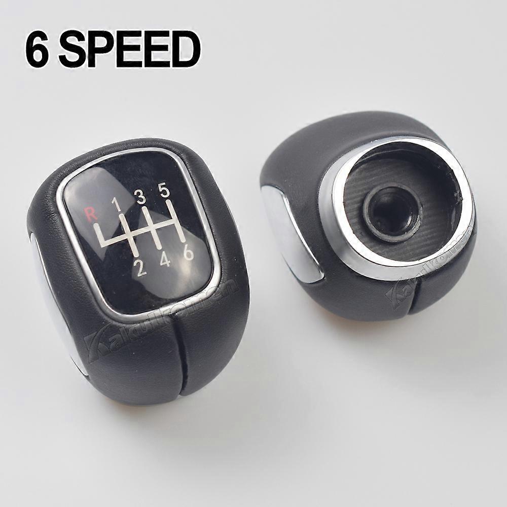 5/6 Speed Leather Manual Car Gearbox Handles Gear Shift Knob Stick Head For Chevrolet Cruze 2009 2010 2011 2012 2013 2014 2015