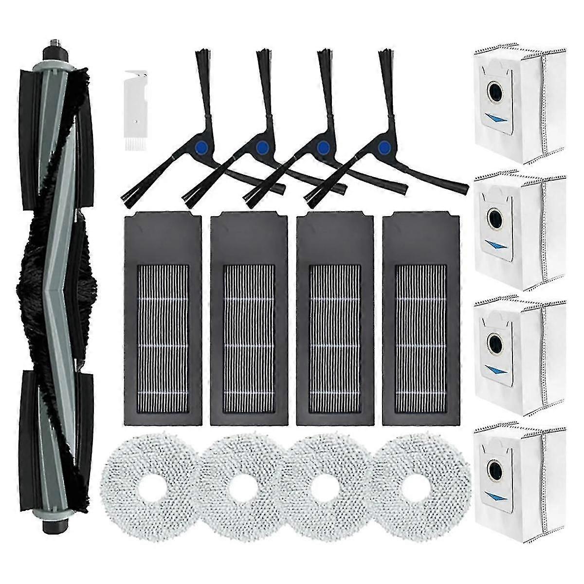 Pentru Deebot X2 / X2 Omni / X2 Pro / DEX86 Aspirator robot Perii laterale principale Hepa filtru mop pânză saci de praf