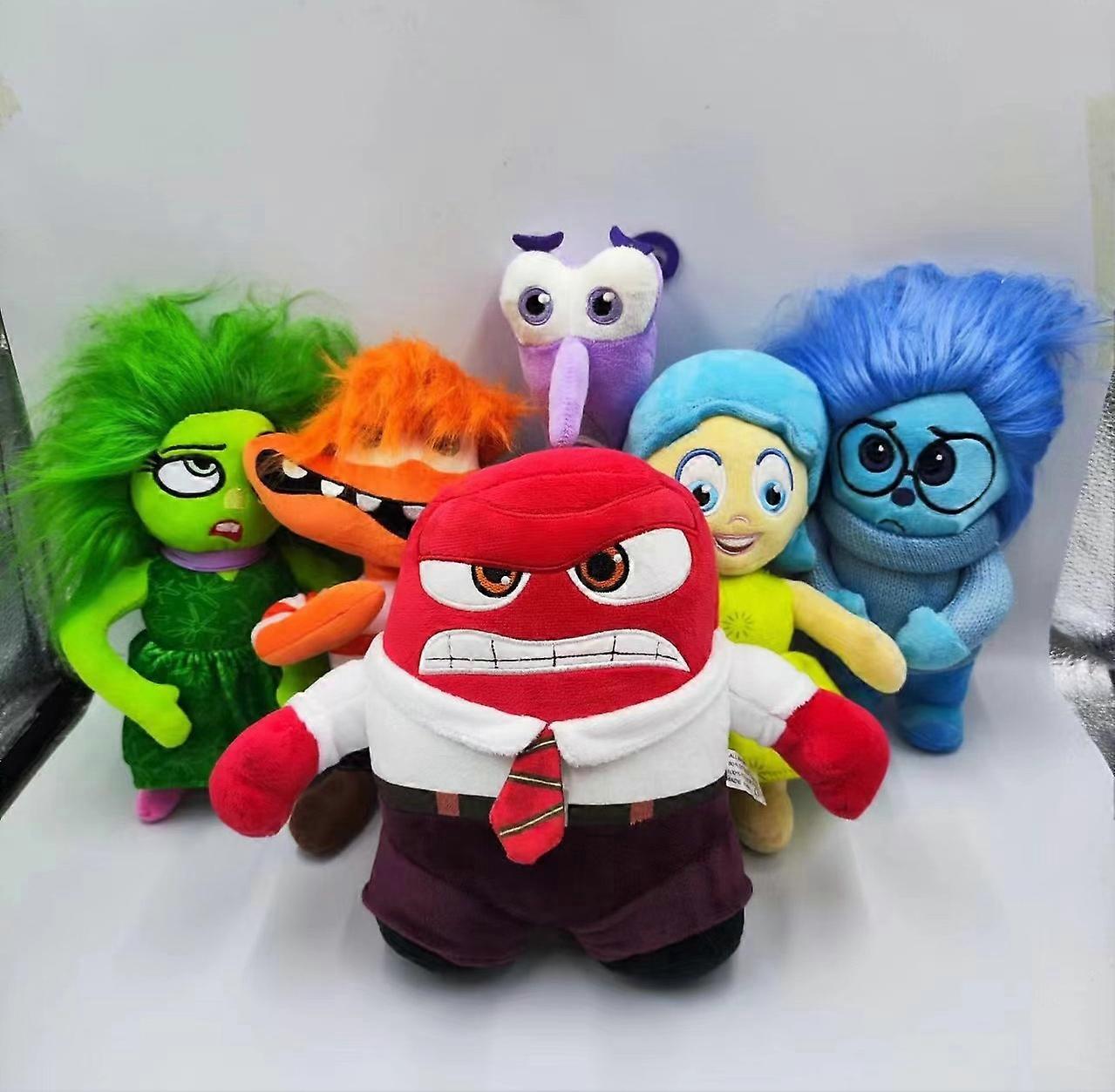6* Inside Out stuffed animal emojis