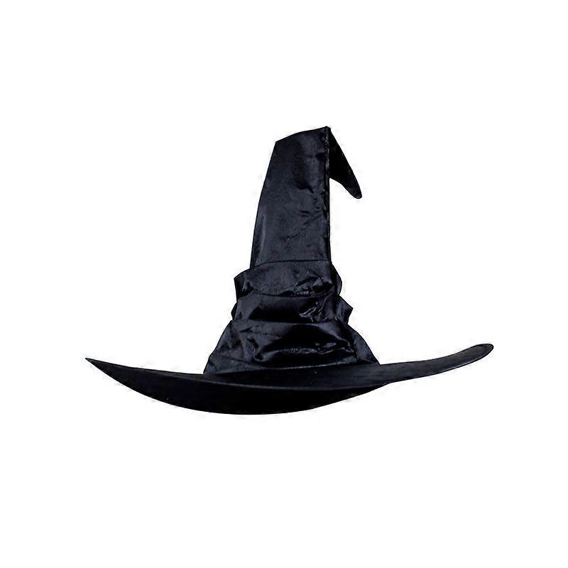 Witch hat with spider web for adults