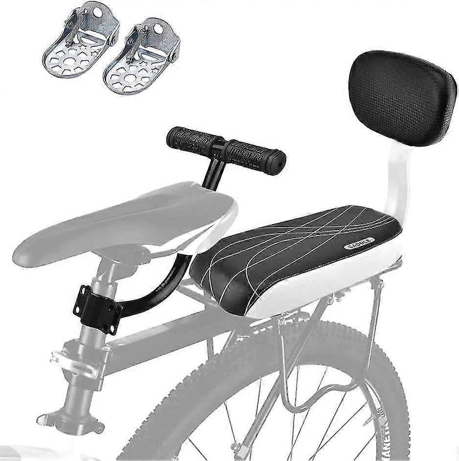 Enhanced Safety Mountain Bike Rear with Cushioned Backrest, Armrest, and Footrest Set - Best Size1 Cushion for Family Adventures
