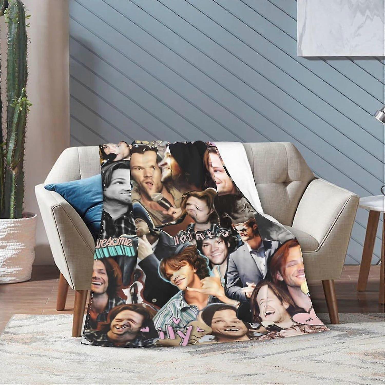 جاريد الممثل باداليكي رمي بطانية ، بطانيات رمي خفيفة الوزن من الفانيلا فائقة النعومة بطانيات تكييف الهواء الدافئ Fjvrivjh3606