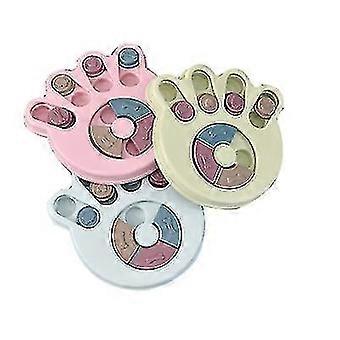 Light Green Feeding Multifunctional Paw Print Educational Toy Dog Food Turntable Anti-choking Food Utensils Dog Toy Az18996