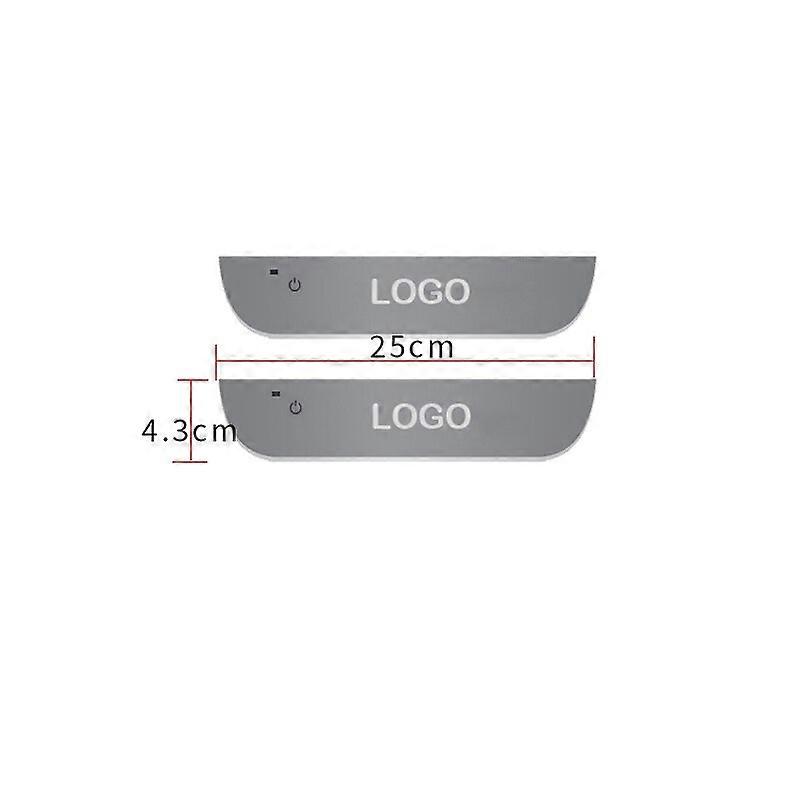 דלת קבלת פנים לרכב מותאמת אישית מוארת אור אדן מנורת לוגו led דוושת רכב עבור מושב איביזה לאון ארונה אטקה אלתיאה ארוסה טולדו תאורה לרכב מנועי