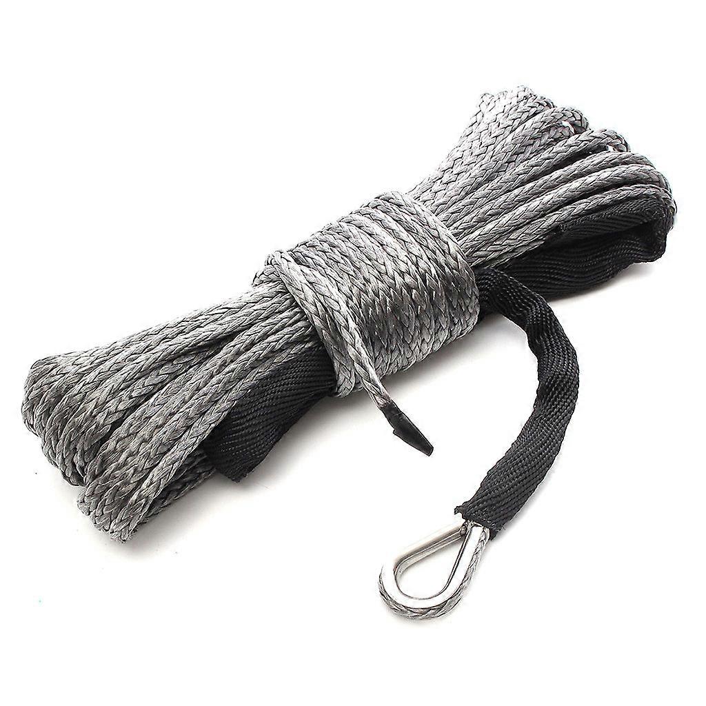 Vehicle Boat Synthetic Tow Rope Strap with Hooks Emergency Hauling Pulling Line