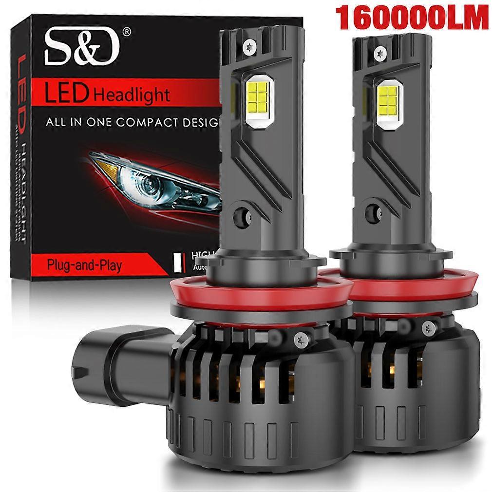 160000LM H4 Led 320W H7 H8 H11 LED Canbus Car Headlights Bulbs HB3 9005 HB4 9006 9012 HIR2 LED 3570 CSP Auto Fog Lamp 6500K 12V