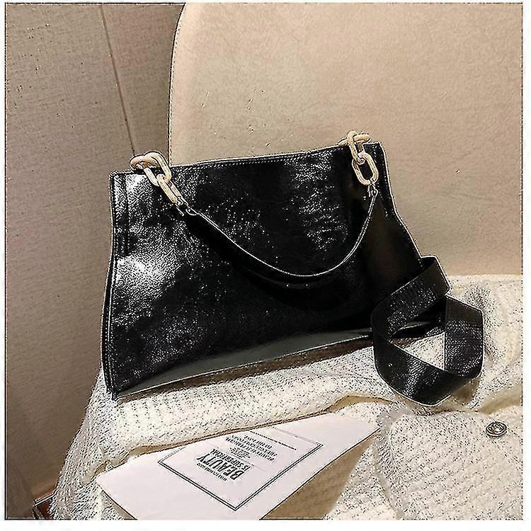 2023 Ny design Handväskor Kvinnor Axelväska Mjukt syntetiskt läder Crossbody Mode Stor kapacitet Mode Kvinnliga Underarmsväskor