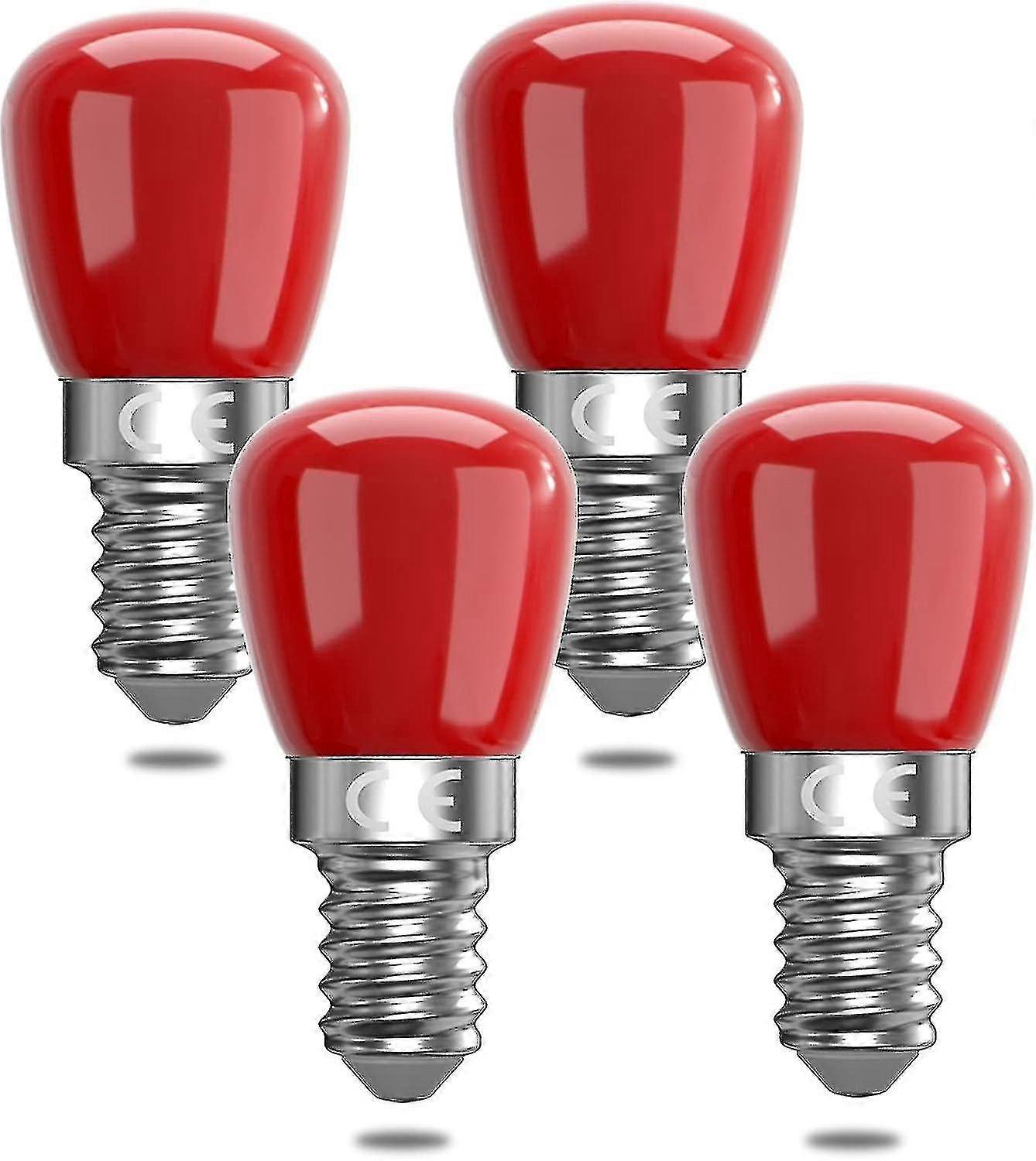 E14 Red Led Bulb 3w E14, Decorative Red E14 Led Bulb, 25w Replacement