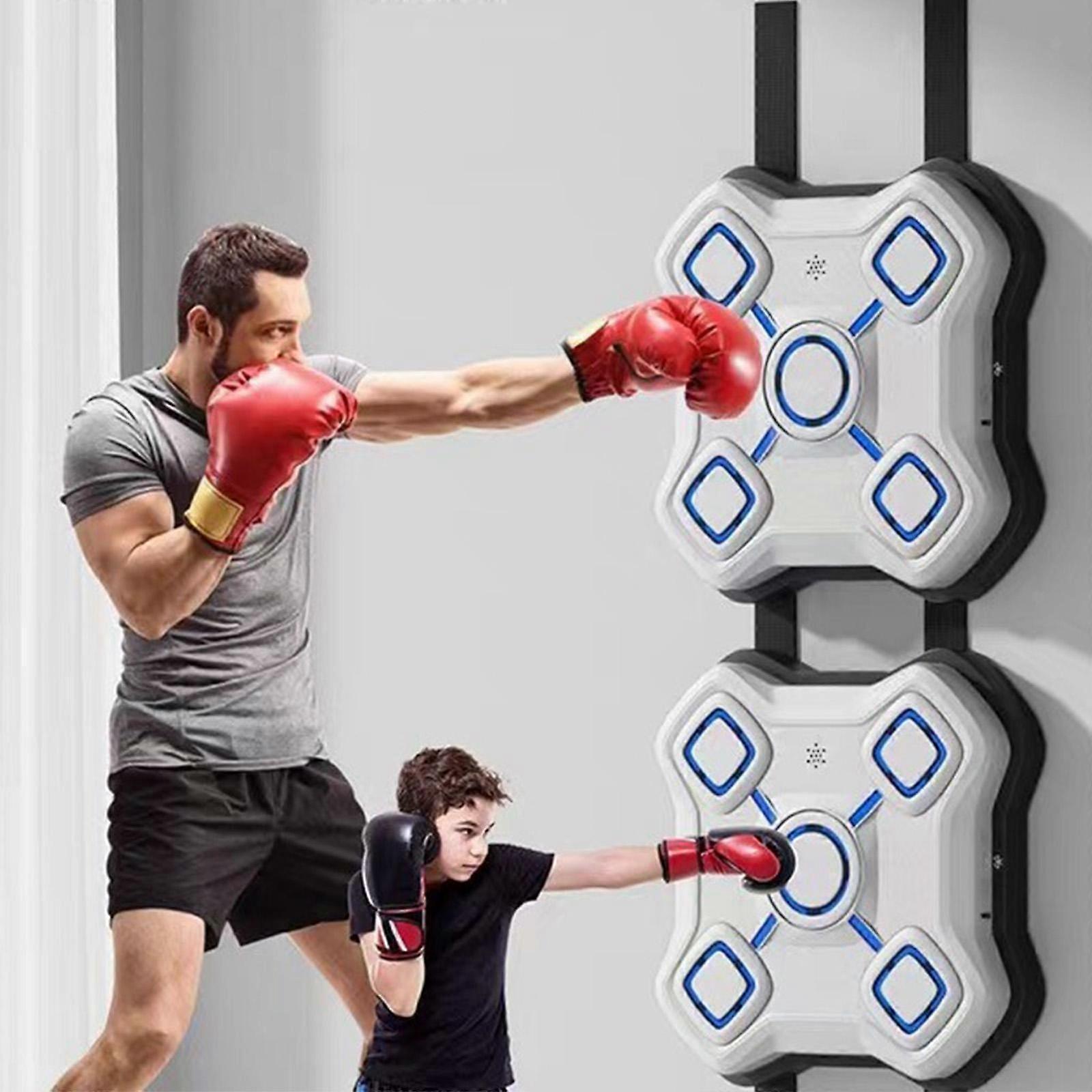 Smart Electronic Wall Target Strength Training Practice Music Boxing Machine,100% New