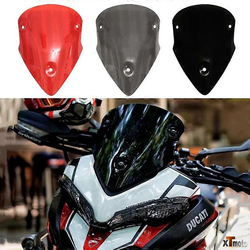Motorcycle Accessories Windshield Sport Windscreen For DUCATI MULTISTRADA MTS950 950S MTS1200 1200S MTS1260 ENDURO 2015-2021