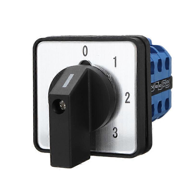 Electric 4 Position 12 Terminals Rotary Cam Changeover Switch 660V 20A LW28-20 Universal Conversion Combination Switch
