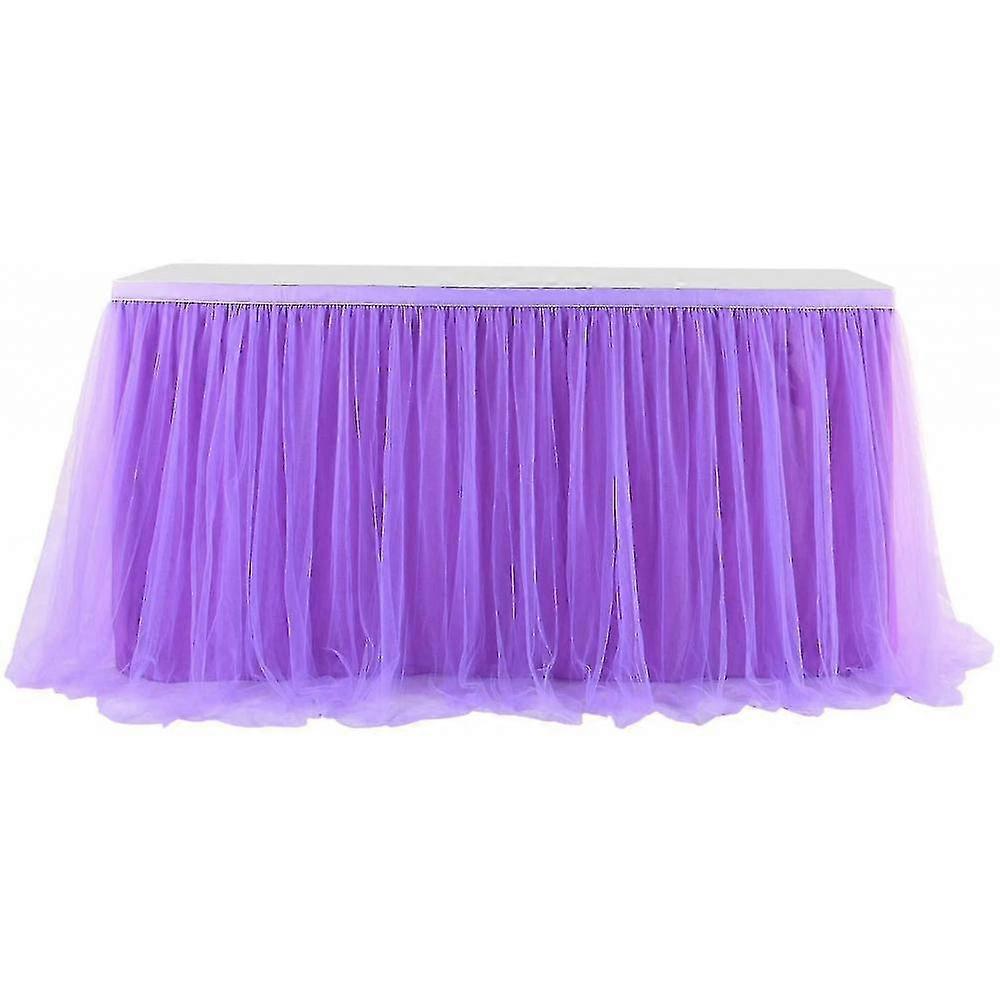 9FT Puffy Skirt Tablecloth Size (2.75m*0.77m) HPZ