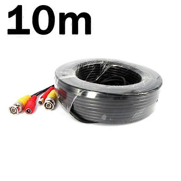 10M BNC Video Power Cable For CCTV Camera DVR Security System