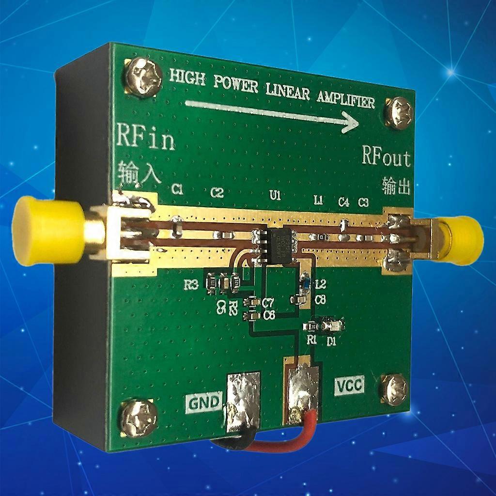 RF2126 HF-Leistungsverstärker 400-2700 MHz – 1W, 12 DB Gain, 50 Ω, Aluminiumgehäuse