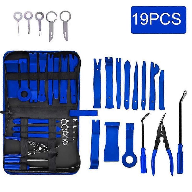 Auto Door Clip Panel Trim Removal Tools Kits Car Interior Seesaw Conversion Repairing Tool Radio Navigation Blades Disassembly