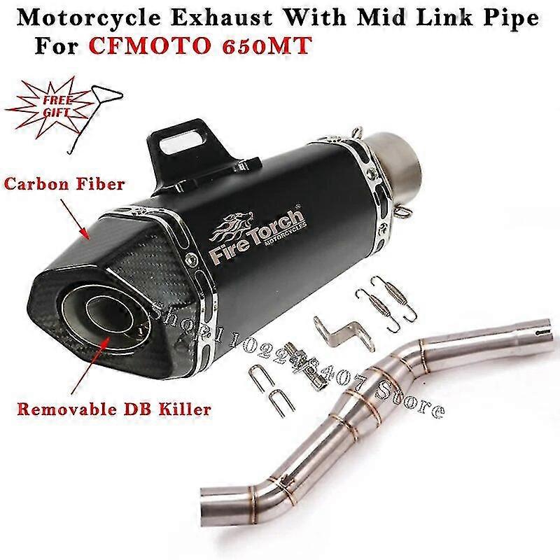 Exquisite exhaust pipeFor KTM DUKE 790 890 890R 2018 - 2023 Motorcycle Exhaust Escape Modified Titanium Alloy Full System Front Middle Pipe Muffler